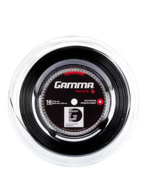 Rolo de Corda Gamma Poly Z 16 - Preto